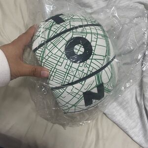 Round 21 Boston edition Green and White Basketball